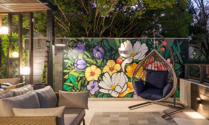 Projeto Garden CR, Bairro Bela Vista. Porto Alegre - Angelina Blömker Arquitetura 2022
